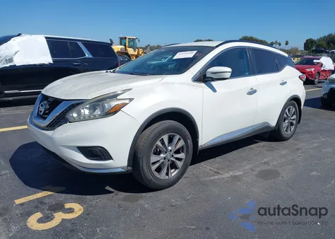 2016 Nissan Murano Sv из США, поврежденный, VIN 5N1AZ2MH9GN157251